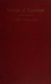 Cover of Varieties of Experience by Levi, Albert William