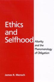 Front cover of Ethics and Selfhood by James Richard Mensch