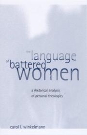 Cover of The Language of Battered Women by Carol Lea Winkelmann
