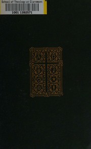 Front cover of The Christian year by John Keble