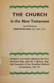 Cover of The Church in the New Testament by Sebastian Bullough