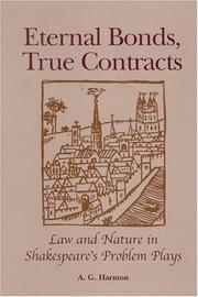 Front cover of Eternal bonds, true contracts by A. G. Harmon