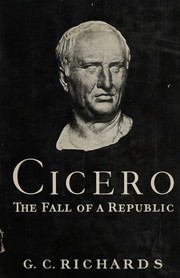 Cover of Cicero by George Chatterton Richards