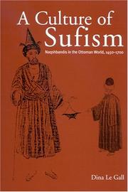 Front cover of A Culture of Sufism by Dina Legall