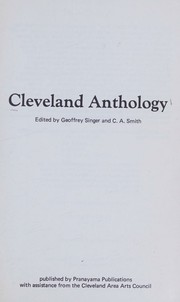 Cover of Cleveland anthology by Unknown