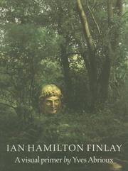 Cover of Ian Hamilton Finlay by Yves Abrioux