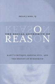 Front cover of The Social Authority of Reason by Philip J. Rossi