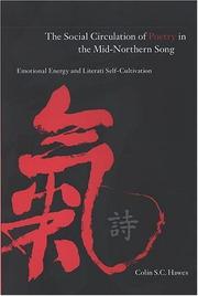 Cover of The Social Circulation of Poetry in the Mid-Northern Song by Colin S. C. Hawes