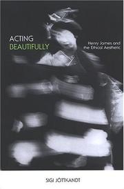 Cover of Acting beautifully by Sigi Jottkandt