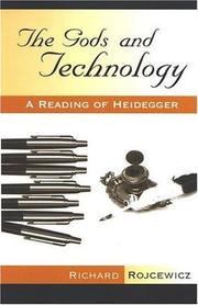 Front cover of The Gods And Technology by Richard Rojcewicz