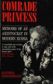 Front cover of Comrade Princess by Ekaterina Meshcherskaya