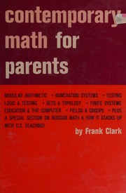 Cover of Contemporary math for parents by Frank Clark