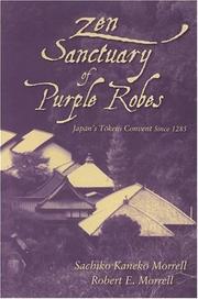 Front cover of Zen sanctuary of purple robes by Sachiko Kaneki Morrell