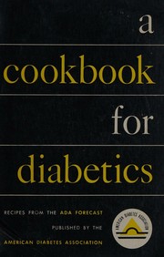 Front cover of A cookbook for diabetics by Maude Behrman