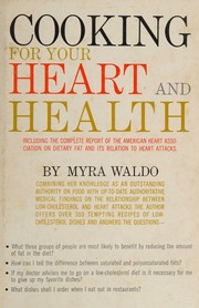 Front cover of Cooking for your heart and health by Myra Waldo