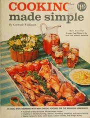 Cover of Cooking made simple by Gertrude Wilkinson