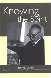 Front cover of Knowing the Spirit by Ostad Elahi