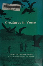 Cover of Creatures in verse by Marjorie B. Smiley