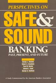Front cover of Perspectives on safe & sound banking by George J. Benston