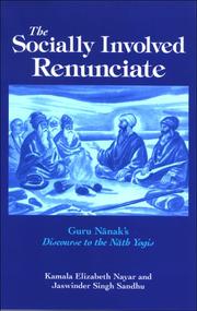Front cover of The socially involved renunciate by Kamala E. Nayar