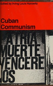 Front cover of Cuban communism by Irving Louis Horowitz
