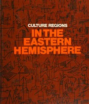 Cover of Culture regions in the Eastern Hemisphere by Ralph Clausius Preston