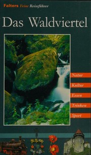 Cover of Das Waldviertel by Gustav Dichler