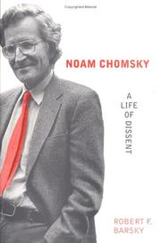 Cover of Noam Chomsky by Robert F. Barsky