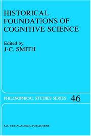 Front cover of Historical Foundations of Cognitive Science by J.C. Smith