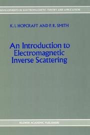 Front cover of An introduction to electromagnetic inverse scattering by K. I. Hopcraft