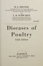 Front cover of Diseases of poultry by Harry Edward Biester