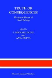 Cover of Truth or consequences by J. Michael Dunn