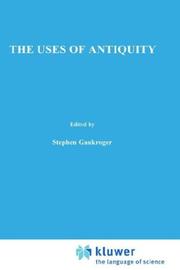 Cover of The Uses of Antiquity by S. Gaukroger