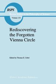 Front cover of Rediscovering the Forgotten Vienna Circle by Th.E Uebel