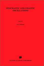 Front cover of Stochastic and chaotic oscillations by Neĭmark, I͡U. I.