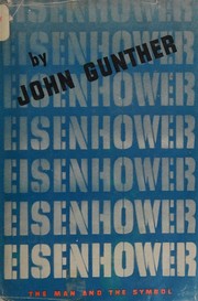 Cover of Eisenhower by John Gunther