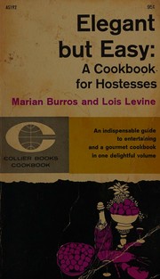 Front cover of Elegant but easy by Marian Fox Burros