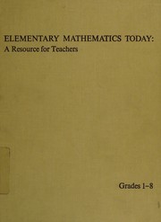 Cover of Elementary mathematics today by Elizabeth M. Williams