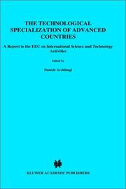 Front cover of The technological specialization of advanced countries by Daniele Archibugi