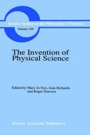 Front cover of The Invention of physical science by Erwin N. Hiebert