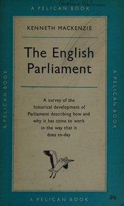 Front cover of The English Parliament by Kenneth Mackenzie