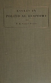 Front cover of Essays in Political Economy by t leslie