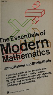 Front cover of The essentials of modern mathematics by Alfred Balmer