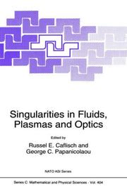 Cover of Singularities in fluids, plasmas, and optics by George Papanicolaou