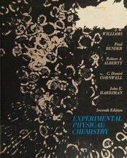 Front cover of Experimental physical chemistry by Farrington Daniels