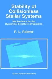 Front cover of Stability of collisionless stellar systems by P. L. Palmer