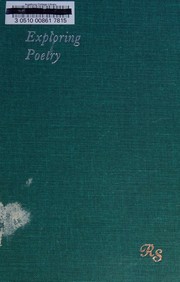 Cover of Exploring poetry by M. L. Rosenthal