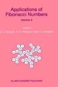Front cover of Applications of Fibonacci Numbers by A. F. Horadam
