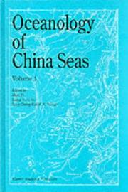 Front cover of Oceanology of China Seas Volume 1 & 2 by Unknown