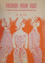 Front cover of Fashion your own by Marjorie East
